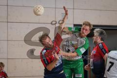 Handball - Bezirksliga - Saison 2026/27 - HC Donau/Paar - TSV Gaimersheim - Vierthaler Lucas grün Gaimersheim  - Rieck Tjark rot HC Donau/Paar -  Foto: Meyer Jürgen