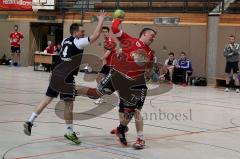 Handball MTV Ingolstadt-SSG Metten  Napast Robert beim Wurf Foto: Juergen Meyer