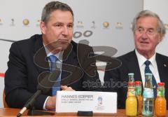 Inline Hockey-WM in Ingolstadt - Pressekonferenz - Hannes Ederer