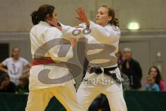 Judo Damen - Bayernliga - DJK Ingolstadt - SV Hirten - rechts Anja Weinzierl (DJK)