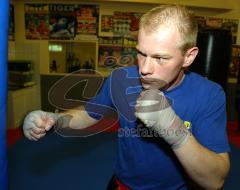 Kickbox-WM 2007 - Viktor Hofmann in der Vorbereitung auf den Kampf um den Interkontinentalen Titel