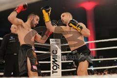 Kickboxen K1 - Weltmeisterschaft WKU - Dardan Morina gewinnt nach Punkten gegen Wilfried Martin