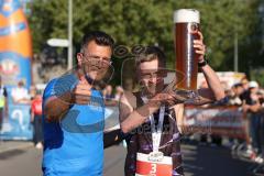 Halbmarathon 2026 - Halbmarathon 2026  - Chris Göltl #3 MTV Ingolstadt - 1. Sieger - im Zieleinlauf - XXXXX - Foto: Meyer Jürgen