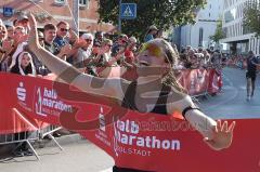 Halbmarathon 2026 - Halbmarathon 2026  - Cornelia Griesche #1 - MTV Ingolstadt 1. Siegerin im Zieleinlauf - XXXXX - Foto: Meyer Jürgen