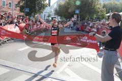 Halbmarathon 2026 - Halbmarathon 2026  - Cornelia Griesche #1 - MTV Ingolstadt 1. Siegerin im Zieleinlauf - XXXXX - Foto: Meyer Jürgen