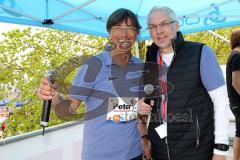 ODLO - Halbmarathon Ingolstadt 2015 - Organisator Roland Balzer und Peter Maisenbacher - Foto: Jürgen Meyer