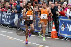 ODLO - Halbmarathon Ingolstadt 2015 - Gustavo Miguel Lenz (MTV 1881 Ingolstadt) - Markus Stöhr (MTV 1881 Ingolstadt) - Foto: Jürgen Meyer