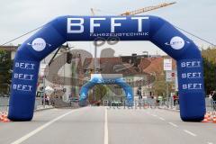 ODLO - Halbmarathon Ingolstadt 2015 - Startbogen auf der Donaubrücke - Foto: Jürgen Meyer