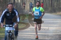 3. Frühjahrswaldlauf Zuchering - 1. Sieger Cacciapuoti Mario MTV 1881 Ingolstadt - Foto: Jürgen Meyer