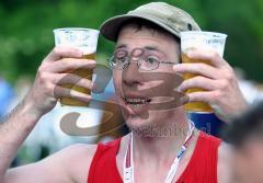 Halbmarathon - geschafft. endlich das bier zu 100% alkoholfrei