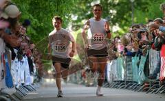 Halbmarathon - jeder lief seinen eigene Kampf ... verbissen bis zum Schluß