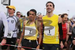Halbmarathon in Ingolstadt 2013 - 2 Said Azouzi, 1 Christian Dirscherl