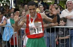Halbmarathon Ingolstadt 2009 - Der Sieger Said Azouzi