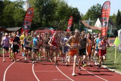 Lauf Cup - Ilmtallauf Geisenfeld 2014 - Start links 140 Benjamin Ziegaus