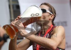 Triathlon Ingolstadt 2011 - Faris Al-Sultan als erster im Ziel