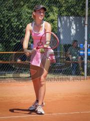 Tennis - Nordbräu Cup - Finale  - Frauen - 2026 - Nordbräu Cup 2026 - Finale - Frauen - Graber Nadine - TC Aschheim in Pink - Grigorieva Darja - TK Bietigheim in dunkler Hose - Foto: Meyer Jürgen