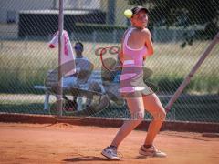 Tennis - Nordbräu Cup - Finale  - Frauen - 2026 - Nordbräu Cup 2026 - Finale - Frauen - Graber Nadine - TC Aschheim in Pink - Grigorieva Darja - TK Bietigheim in dunkler Hose - Foto: Meyer Jürgen