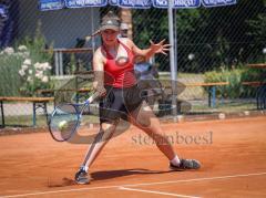 Tennis - Nordbräu Cup - Finale  - Frauen - 2026 - Nordbräu Cup 2026 - Finale - Frauen - Graber Nadine - TC Aschheim in Pink - Grigorieva Darja - TK Bietigheim in dunkler Hose - Foto: Meyer Jürgen