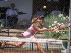 Tennis - Nordbräu Cup - Finale  - Frauen - 2026 - Nordbräu Cup 2026 - Finale - Frauen - Graber Nadine - TC Aschheim in Pink - Grigorieva Darja - TK Bietigheim in dunkler Hose - Foto: Meyer Jürgen