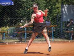 Tennis - Nordbräu Cup - Finale  - Frauen - 2026 - Nordbräu Cup 2026 - Finale - Frauen - Graber Nadine - TC Aschheim in Pink - Grigorieva Darja - TK Bietigheim in dunkler Hose - Foto: Meyer Jürgen