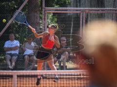 Tennis - Nordbräu Cup - Finale  - Frauen - 2026 - Nordbräu Cup 2026 - Finale - Frauen - Graber Nadine - TC Aschheim in Pink - Grigorieva Darja - TK Bietigheim in dunkler Hose - Foto: Meyer Jürgen
