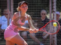 Tennis - Nordbräu Cup - Finale  - Frauen - 2026 - Nordbräu Cup 2026 - Finale - Frauen - Graber Nadine - TC Aschheim in Pink - Grigorieva Darja - TK Bietigheim in dunkler Hose - Foto: Meyer Jürgen