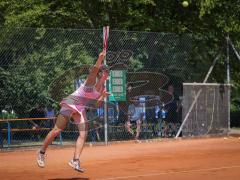 Tennis - Nordbräu Cup - Finale  - Frauen - 2026 - Nordbräu Cup 2026 - Finale - Frauen - Graber Nadine - TC Aschheim in Pink - Grigorieva Darja - TK Bietigheim in dunkler Hose - Foto: Meyer Jürgen