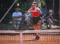 Tennis - Nordbräu Cup - Finale  - Frauen - 2026 - Nordbräu Cup 2026 - Finale - Frauen - Graber Nadine - TC Aschheim in Pink - Grigorieva Darja - TK Bietigheim in dunkler Hose - Foto: Meyer Jürgen