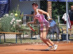 Tennis - Nordbräu Cup - Finale  - Frauen - 2026 - Nordbräu Cup 2026 - Finale - Frauen - Graber Nadine - TC Aschheim in Pink - Grigorieva Darja - TK Bietigheim in dunkler Hose - Foto: Meyer Jürgen