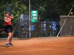 Tennis - Nordbräu Cup - Finale  - Frauen - 2026 - Nordbräu Cup 2026 - Finale - Frauen - Graber Nadine - TC Aschheim in Pink - Grigorieva Darja - TK Bietigheim in dunkler Hose - Foto: Meyer Jürgen