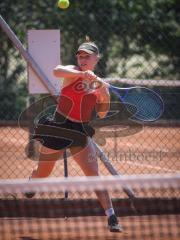 Tennis - Nordbräu Cup - Finale  - Frauen - 2026 - Nordbräu Cup 2026 - Finale - Frauen - Graber Nadine - TC Aschheim in Pink - Grigorieva Darja - TK Bietigheim in dunkler Hose - Foto: Meyer Jürgen