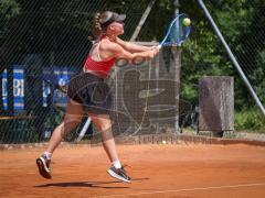 Tennis - Nordbräu Cup - Finale  - Frauen - 2026 - Nordbräu Cup 2026 - Finale - Frauen - Graber Nadine - TC Aschheim in Pink - Grigorieva Darja - TK Bietigheim in dunkler Hose - Foto: Meyer Jürgen