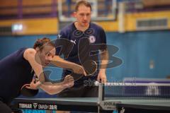 Tischtennis Oberliga -  Saison 2026/27 - MTV Ingolstadt - TV Boos - Hegenberger Sebastian MTV Ingolstadt mit Schmidt Christoph rechts - XXXXX - Foto: Meyer Jürgen
