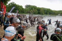 Triathlon Ingolstadt 2022 - Olympische Distanz Start - Foto: Jürgen Meyer