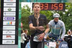 Triathlon Ingolstadt 2022 - 2. Sieger Große-Freese Finn - SV Bayreuth - Mitteldistanz mit einer Zeit von 3:31:57 - Foto: Jürgen Meyer