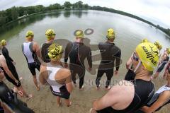 Triathlon Ingolstadt 2012 - Warten auf das Startsignal