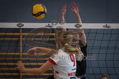 Bayernliga - Volleyball Frauen - Saison 2026/27 - MTV Ingolstadt - Niederviehbach  - Huck Courtney schwarz MTV Ing - Foto: Meyer Jürgen